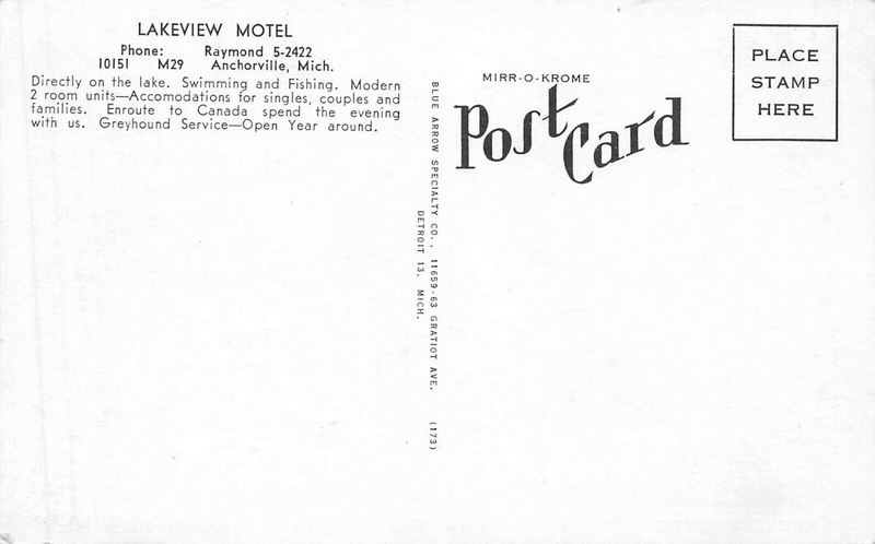 Lakeview Motel (OYO Hotel Lakeview) - Old Postcard
